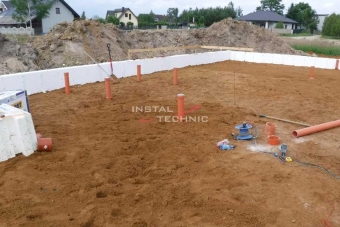 kanalizacja w płycie fundamentowej