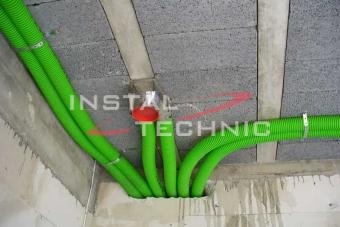 Instalacja wentylacji - przewody pe-flex