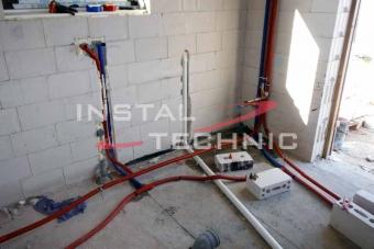 Instalacja odkurzacza centralnego oraz instalacja wodno-kanalizacyjna